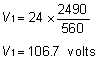 Voltage1 Calculation